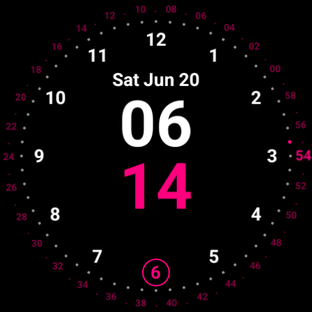 PureMagic Lite dial in pink