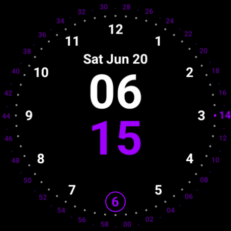 PureMagic Lite dial in purple