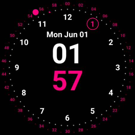 PureMagic dial in pink